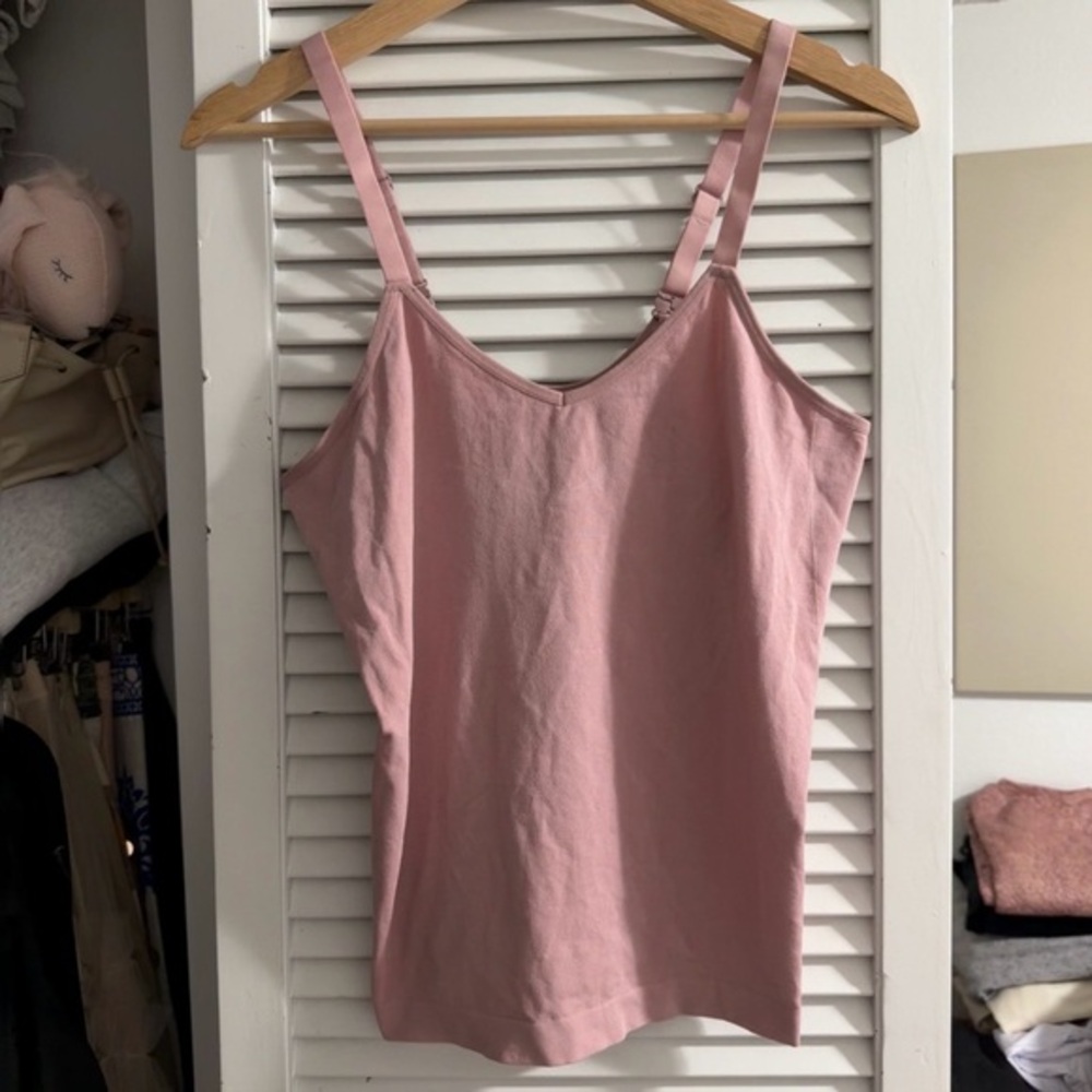Cuddl Duds Modal Knit Camisole | Dusty Pink | XL | NWOT